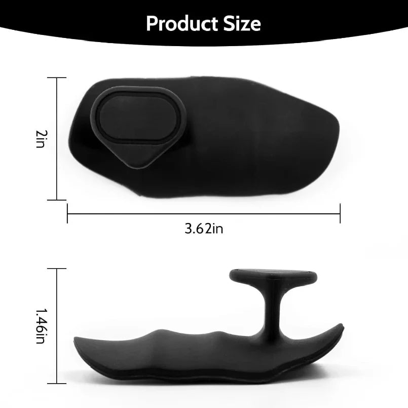 Fitness Dumbbell Weightlifting Silicone Palm Protection Anti-Slip Grip Anti-Cocoon Grip
