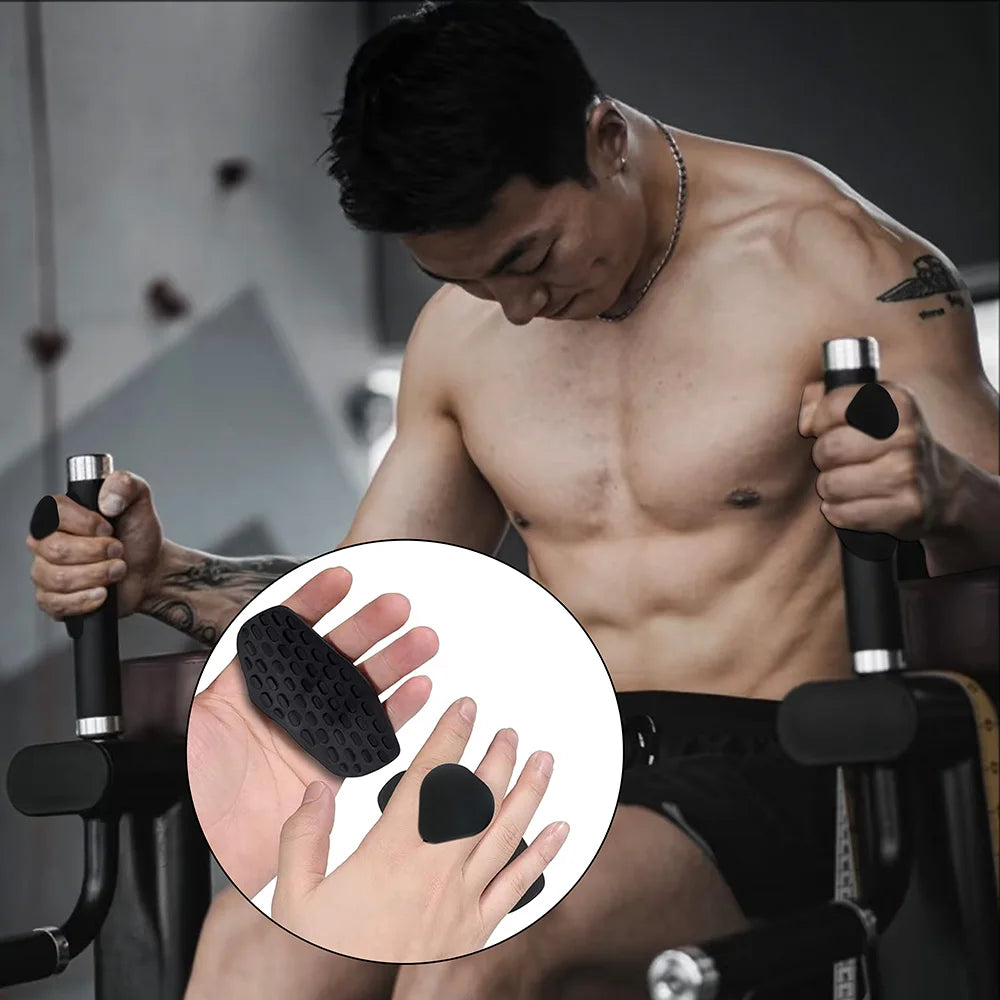 Workout Gym Gloves Silicone Palm Grips Pull Up Grips for Men Women Palm Grip Device for Gymnastics Weightlifting Exercise