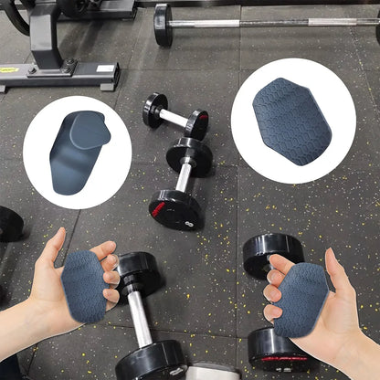 Workout Gym Gloves Silicone Palm Grips Pull Up Grips for Men Women Palm Grip Device for Gymnastics Weightlifting Exercise