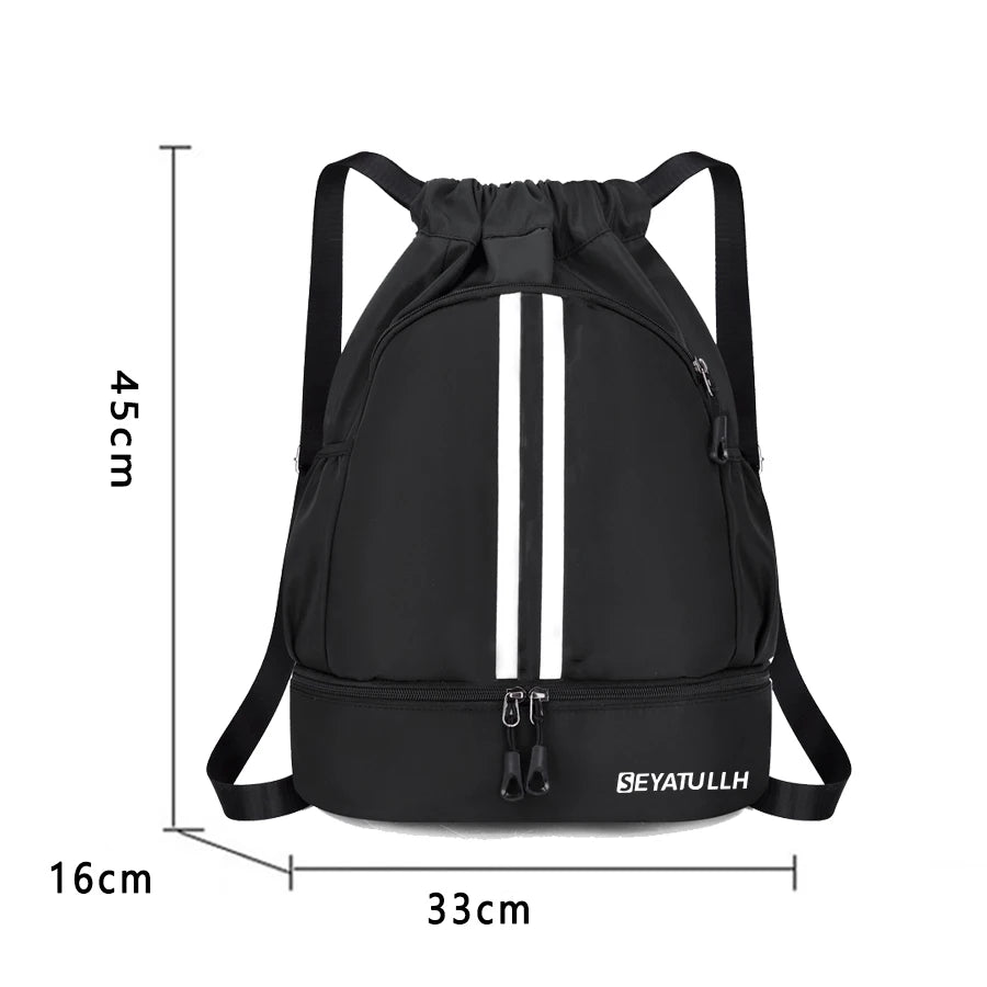 Sport Basketball Backpack Travel Outdoor Waterproof Swimming Fitness Travel Sports Bag Basketball Pouch Hiking Climbing Backpack