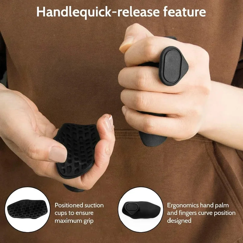 Fitness Dumbbell Weightlifting Silicone Palm Protection Anti-Slip Grip Anti-Cocoon Grip