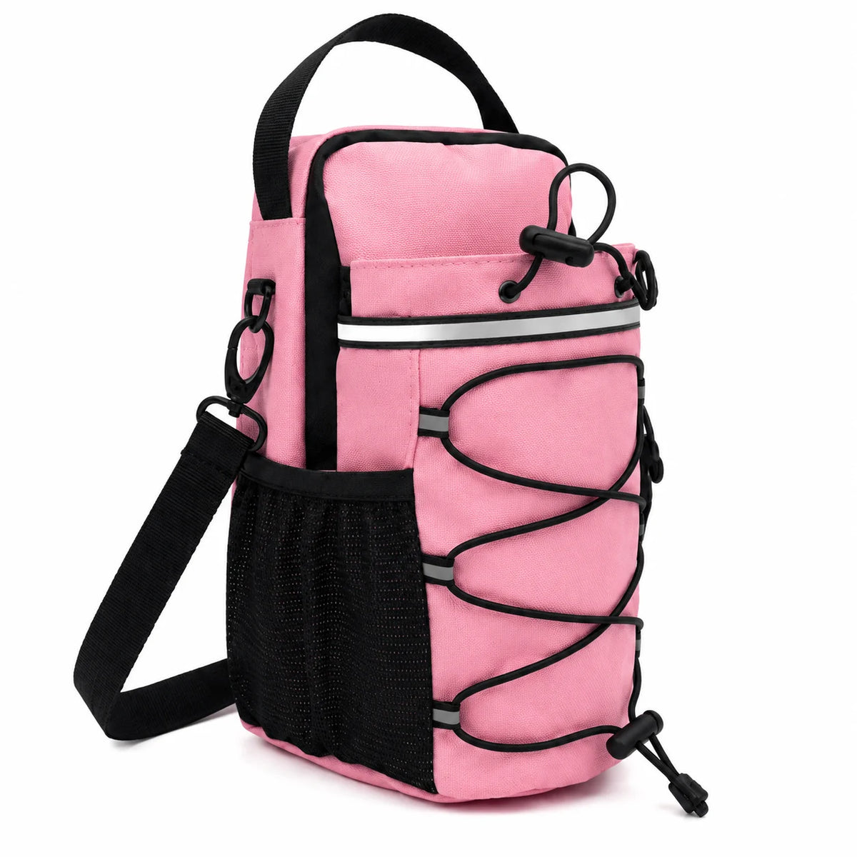 Magnetic Gym Bottle Bag Water Bottle Holder Fitness Accessory Hands Free Storage Bag for Gym Workout Running Travel Sports Gear